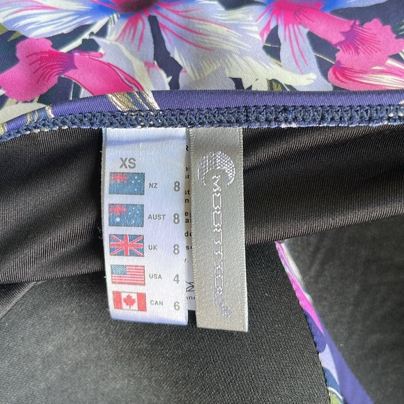 MOONTIDE Swimwear Floral Print 1 Piece size 4 - Picture 5 of 6